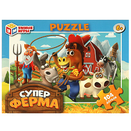 Пазл картонный для детей, лицензия АССОРТИ, УМНЫЕ ИГРЫ фото Пазл картонный для детей, лицензия АССОРТИ, УМНЫЕ ИГРЫ