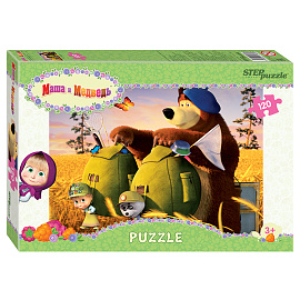 Пазл STEP puzzle company Маша и Медведь-2 120 деталей