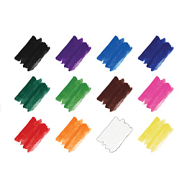 Краски акварельные медовые Гамма Пчёлка 12 цветов