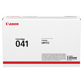 Картридж лазерный Canon 041 0452C002 черный оригинальный