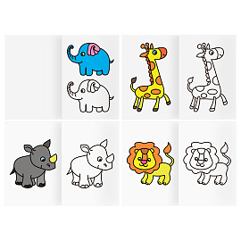 Раскраска А5, 16 стр., ТРИ СОВЫ "Посмотри и раскрась. Выпуск №2