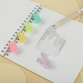 Набор ластиков MESHU "Candy Bear" 5шт., ПВХ, 20*15*9мм фото Набор ластиков MESHU "Candy Bear" 5шт., ПВХ, 20*15*9мм