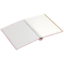 Фотоальбом магнитный 10 листов 23*28см, внутренняя спираль, ArtSpace "Sweet girl