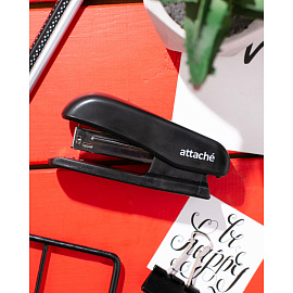 Степлер Attache (Attache Economy) до 20 листов черный (скобы № 24/6, 26/6)