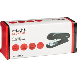 Степлер Attache (Attache Economy) до 20 листов черный (скобы № 24/6, 26/6)