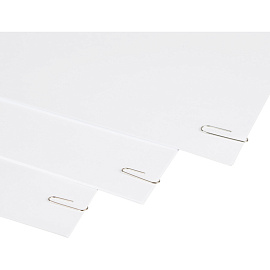 Скрепки канцелярские 28 мм Attache Economy металлические никелированные (100 штук в упаковке)