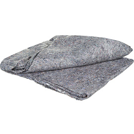 Тряпка для пола 80x100 см ХПП 180 г/кв.м серая (5 штук в упаковке)