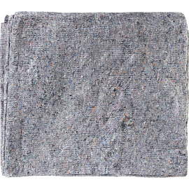 Тряпка для пола 80x100 см ХПП 180 г/кв.м серая (5 штук в упаковке)