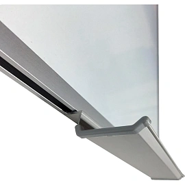 Доска магнитно-маркерная Комус Premium 100x240 см односекционная (полочка для маркеров)