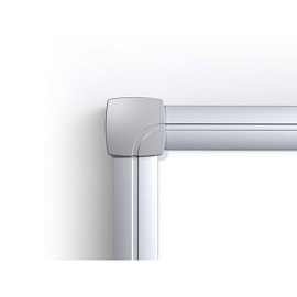 Доска магнитно-маркерная Комус Premium 120x240 см односекционная (полочка для маркеров)