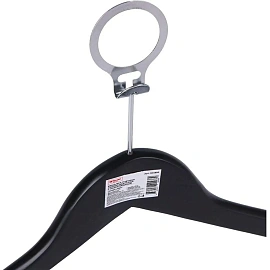 Вешалка-плечики Attache CU3014-AB антивандальная черная 445 мм