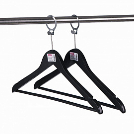 Вешалка-плечики Attache CU3014-AB антивандальная черная 445 мм