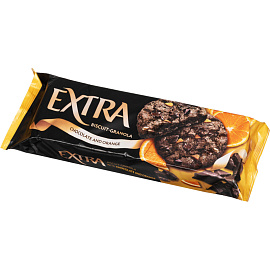 Печенье сдобное Extra Гранола с шоколадом и апельсином 150 г
