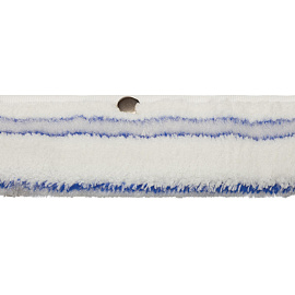 Насадка шубка для мытья окон из микрофибры с абразивом 35 см