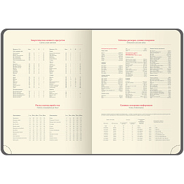 Ежедневник недатированный, А5, 136л., кожзам, OfficeSpace "Duo", красно-коричневый