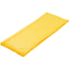 Насадка МОП для швабры-флаундера (плоской) A-VM микрофибра 40x13 см (код НАССР: желтый)