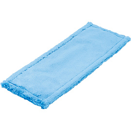 Насадка МОП для швабры-флаундера (плоской) A-VM микрофибра 40x13 см синяя