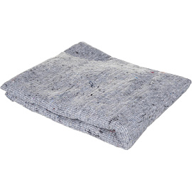 Тряпка для пола 80x100 см ХПП 180 г/кв.м серая (55% хлопок, 40% полиэстер, 5% полиамид)