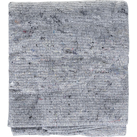 Тряпка для пола 80x100 см ХПП 180 г/кв.м серая (55% хлопок, 40% полиэстер, 5% полиамид)