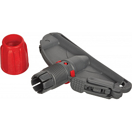 Держатель МОПа A-VM 15x13 см пластик серый/красный