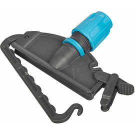 Держатель МОПа A-VM 15x13 см пластик серый/синий