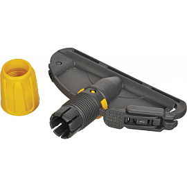 Держатель МОПа A-VM 15x13 см пластик серый/жёлтый