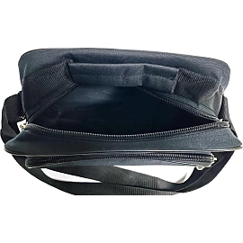 Cумка для документов Binom чёрная из полиэстера (076) фото Cумка для документов Binom чёрная из полиэстера (076)