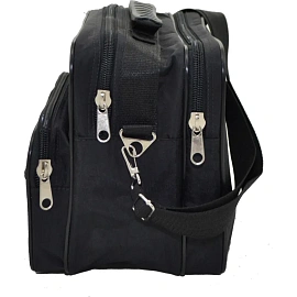 Cумка для документов Binom чёрная из полиэстера (427) фото Cумка для документов Binom чёрная из полиэстера (427)