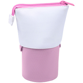 Пенал-стакан 1 отделение, 170*75 Berlingo "Pink case", вельвет, экокожа фото Пенал-стакан 1 отделение, 170*75 Berlingo "Pink case", вельвет, экокожа