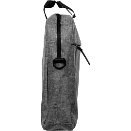 Конференц-сумка Burst из полиэстера серая (38x28x8 см)