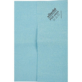 Салфетки хозяйственные Vileda Professional ПВА Микро микрофибра 38х35 см 250 г/кв.м синие (5 штук в упаковке)