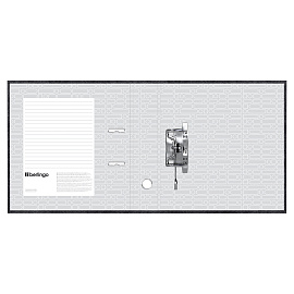 Папка-регистратор Berlingo "Profit", 70мм, мрамор фото Папка-регистратор Berlingo "Profit", 70мм, мрамор