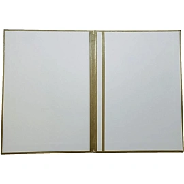 Папка адресная ТВЛ Поздравляем А4 золотистая