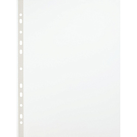 Файл-вкладыш Attache Economy Элементари А4 35 мкм прозрачный гладкий 100 штук в упаковке