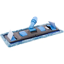 Держатель МОПа A-VM 40x11 см пластик серый/голубой