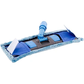 Держатель МОПа A-VM 40x11 см пластик серый/голубой