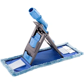 Держатель МОПа A-VM 40x11 см пластик серый/голубой