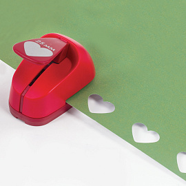 Дырокол фигурный "Сердце", диаметр вырезной фигуры 25 мм, ОСТРОВ СОКРОВИЩ, 227160 фото Дырокол фигурный "Сердце", диаметр вырезной фигуры 25 мм, ОСТРОВ СОКРОВИЩ, 227160