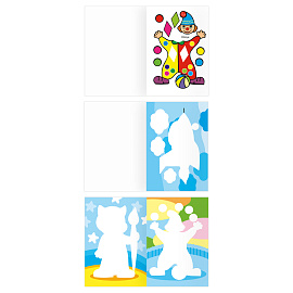 Аппликация А5 ТРИ СОВЫ "Вырежь и наклей. Для самых маленьких", 12стр.