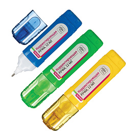 Корректирующий карандаш Attache 12 мл (быстросохнущая основа, толщина линии 2 мм)