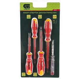 Набор отвёрток Сибртех 12937 (5 штук)