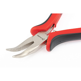 Длинногубцы изогнутые Mini 130 мм Matrix (17812)