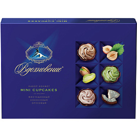 Конфеты шоколадные Вдохновение Mini cupcakes 165 г фото Конфеты шоколадные Вдохновение Mini cupcakes 165 г