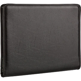 Сумка-папка деловая Алекс Выбор из искусственной кожи черного цвета (N149)