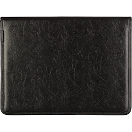 Сумка-папка деловая Алекс Выбор из искусственной кожи черного цвета (N149)