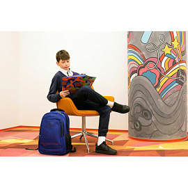 Рюкзак Комус Класс (№1 School) 25 л синий фото Рюкзак Комус Класс (№1 School) 25 л синий