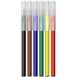 Фломастеры Berlingo "Замки", 06цв., смываемые, картон, европодвес фото Фломастеры Berlingo "Замки", 06цв., смываемые, картон, европодвес