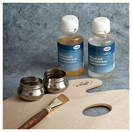 Масленка металлическая двойная с крышкой Гамма "Студия фото Масленка металлическая двойная с крышкой Гамма "Студия