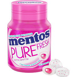 Жевательная резинка Mentos Pure Fresh Тутти-фрутти 54 г