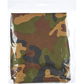 Мешок для сменной обуви Комус Класс (№1 School) 310х390 мм хаки с 1 отделением